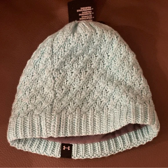 Under Armour Women’s Beanie — Baby Blue - Picture 4 of 14